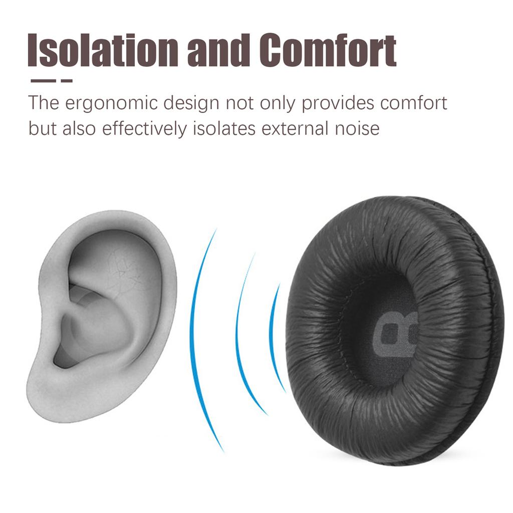 Kompatible øreputer og hodebånderstatning for JBL T450/T500 BT, Tune600, 510BT og JR300 hodetelefoner