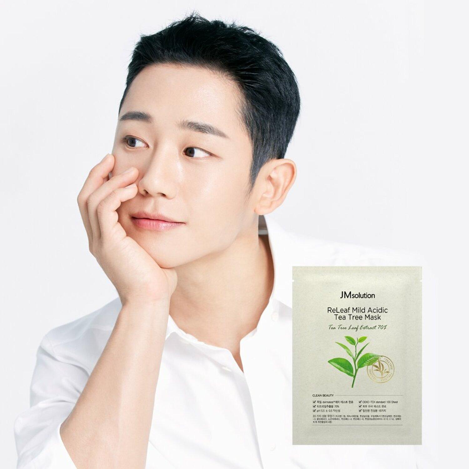 

JM Solution ReLeaf Mild Acidic Tea Tree Mask Sheet 1P