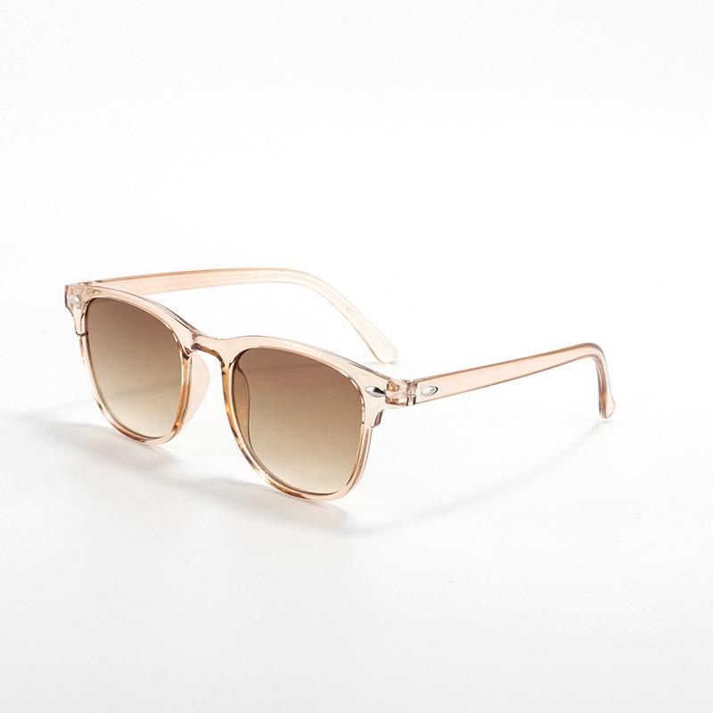 Popular full-frame retro sunglasses with rivets, versatile and fashionable, slimming and trendy
