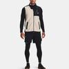 Under Armour Logo Print Pearl Fabric Training Vest Men Vests White 1366096-110