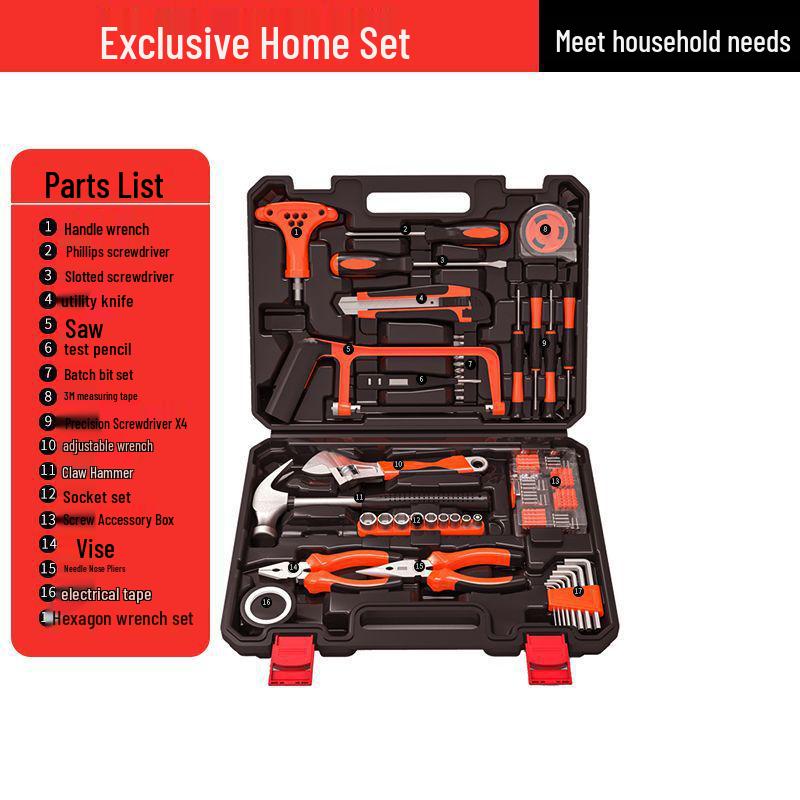 Rechargeable Multi-Function Electric Drill Tool Set for Electricians and Carpenters