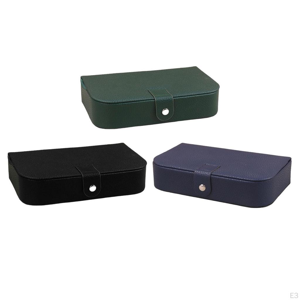 Schmuckkästchen Aufbewahrung PU-Leder für Frauen Heimorganisation Schatz