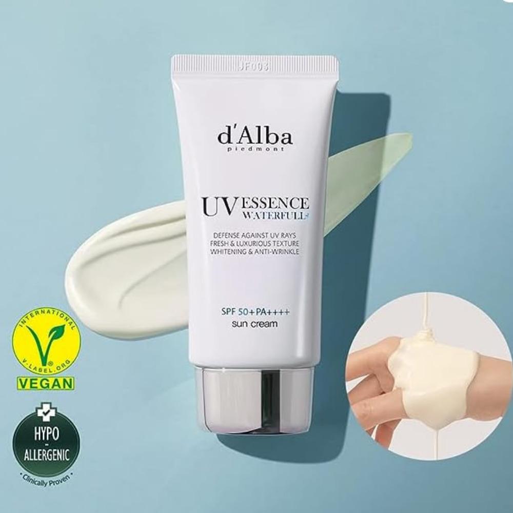 d'Alba Cremă de protecție solară Waterfull Essence SPF50+ PA++++, 50ml, (2 variante)