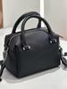 Women's Versatile Genuine Leather Boston Bag - Large Capacity Crossbody, Shoulder, and Handheld for Spring/Summer 2025