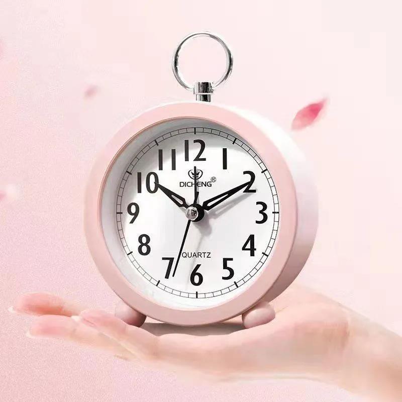 DICHENG FASHION CLOCK クォーツ 目覚まし置き時計 made in CHINA RED