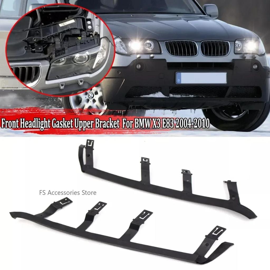 TXDQ1 Pair Headlight Rubber Sealing Strip Waterproof Pad Trim Headlamp Strip For BMW X3 E83 2004-2010 63126939273 63126939274