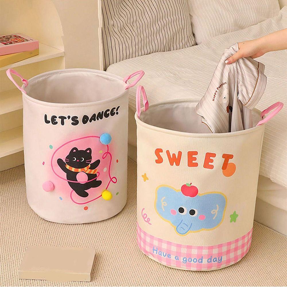 Non-woven Fabric Dirty Clothes Storage Basket Large Capacity Dirty Clothes Organizer  Bathroom