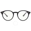 Ray Ban Transitions Clear Blue Round Unisex Sunglasses Rb2180 601 Mf 49