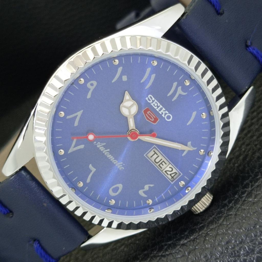 

AUTOMATIC VINTAGE REFURBISHED SEIKO 5 JAPAN 6309A MENS ARABIC WATCH a441518-5 Sk-a441518