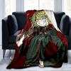 The Saga of Tanya The Evil Blanket Anime Blankets Cartoon Blanket Tanya Degurechaff Flannel Throw Blankets Bed Sofa Lazy Blanket