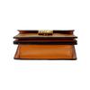 MCM Tracy Removable Chain Shoulder Strap Printed Coated Canvas Mini Crossbody Wallet Women crossbody bag Cognac MYADAXT01CO001