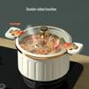 ZISIZ Household Double-Handle Soup Pot