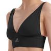 Adidas Lightweight Seamless Deep V Adjustable Sports Bra Women Underwear Black 4A7H69-000
