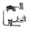 Quick Release Drum Extension Stand Clamps with Cowbell Holder and Cymbal Parts