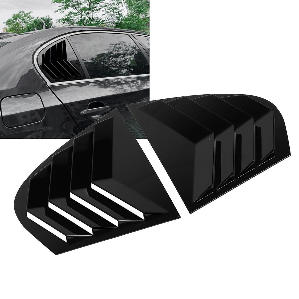 Pár stylových krytů žaluzií zadního bočního okna pro BMW řady 5 E60 2004 až 2010