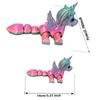 Mini Mehrgelenk Bewegliches 3D Gedrucktes Pony Spielzeug Niedliche Relief Sensorische Figur Haus Büro Schreibtisch Ornament Kinder Geschenk