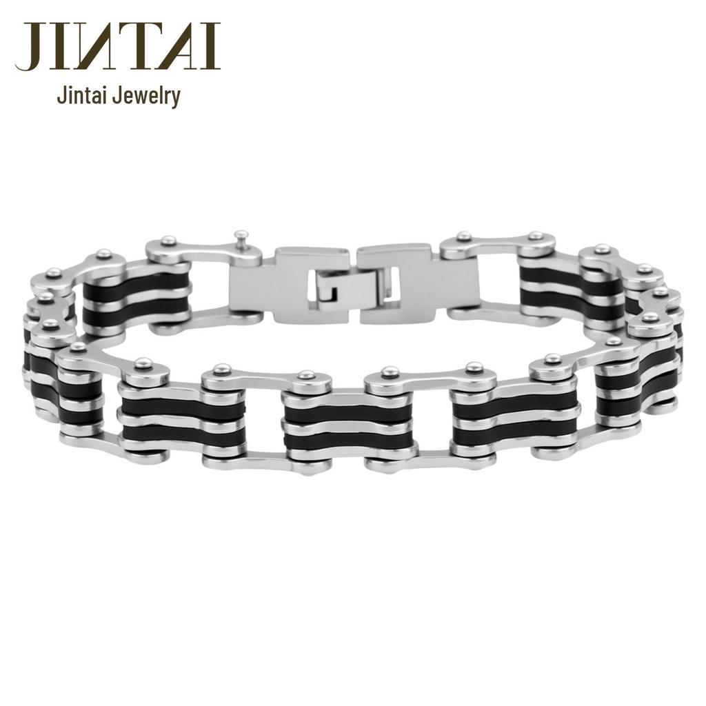 European and American Trendy Men's Stainless Steel Titanium Bracelet