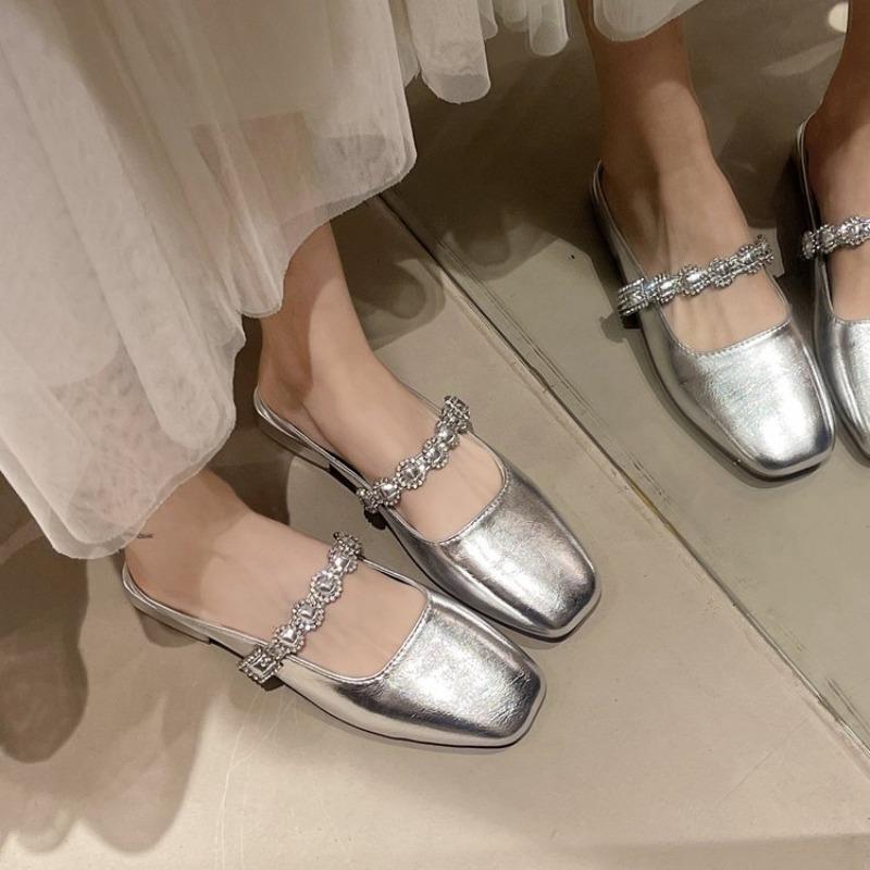Damensandalen Halbhausschuhe Sommer Outdoor Wear 2026 Neuer Stil High-End Sensation Erhöhte Höhe Indoor