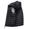Down Cotton Casual Trend Detachable Hood with Thickened Warm Vest Mens Warm Hood Collar Jacket Sleeveless Vest Men's