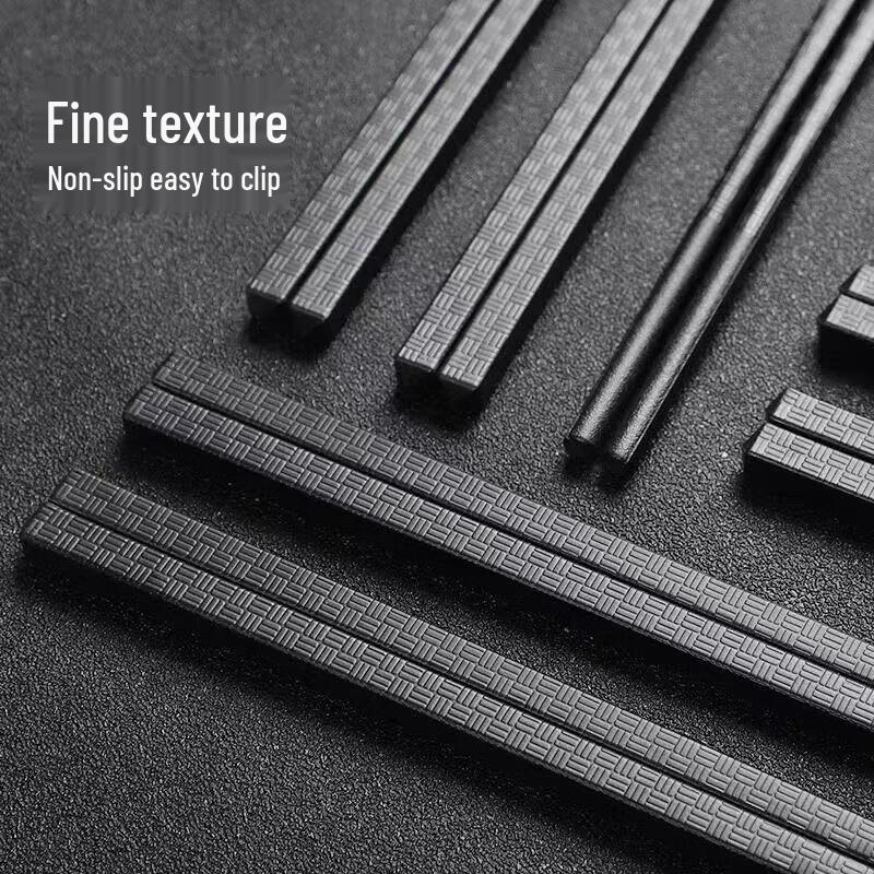 Bamboo Weave Alloy Chopsticks