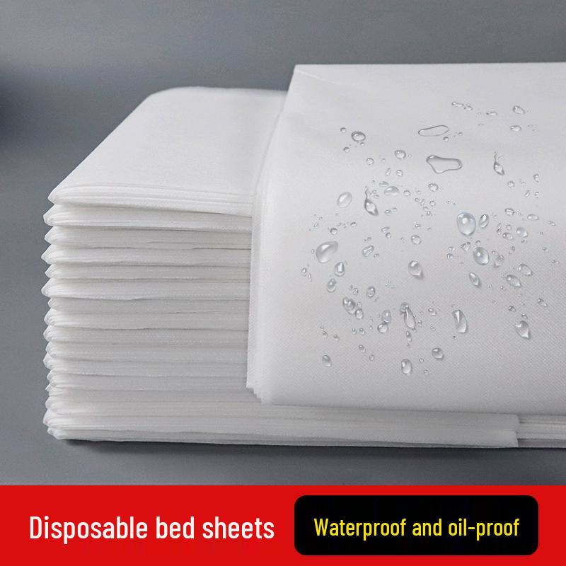 Waterproof, Oil-proof Disposable Massage Bed Sheets with Hole - Thickened, Breathable, Non-woven for Beauty Salons