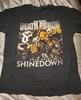 Five Finger Death Punch Shinedown 2018 Tour Shirt Unisex Black S-5XL Unisex T-Shirt