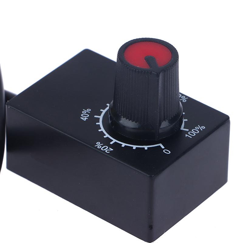 Mini Dc 0-10V 1-10V Knob Dimmer 0-100% Scale Electronic Potentiometer For Led Dimmable Grow Lights Power Driver