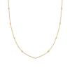 Freshwater Pearl Minimalist Rice Pearl Necklace Collarbone Chain Titanium Steel Plated 18K Gold Color Retaining Jewelry