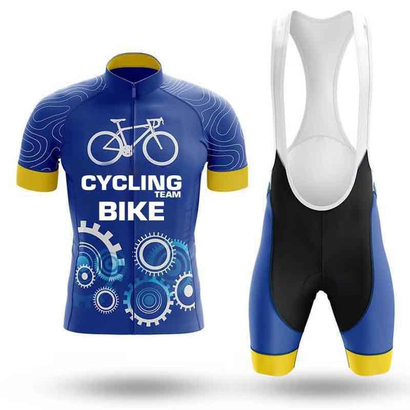 Men's and Women's Moisture-absorbing, Breathable and Sweaty, Short-sleeved Strap Set, Cycling Suit 2026 Summer Breathable Cycling Suit Set