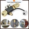Ferramenta de Instalação e Remoção de Núcleo de Válvula HVAC 1/4" 5/16" Dupla Válvula Classificada para Vácuo 20 Microns Compatível com R32/R410A/R22/R12/R407