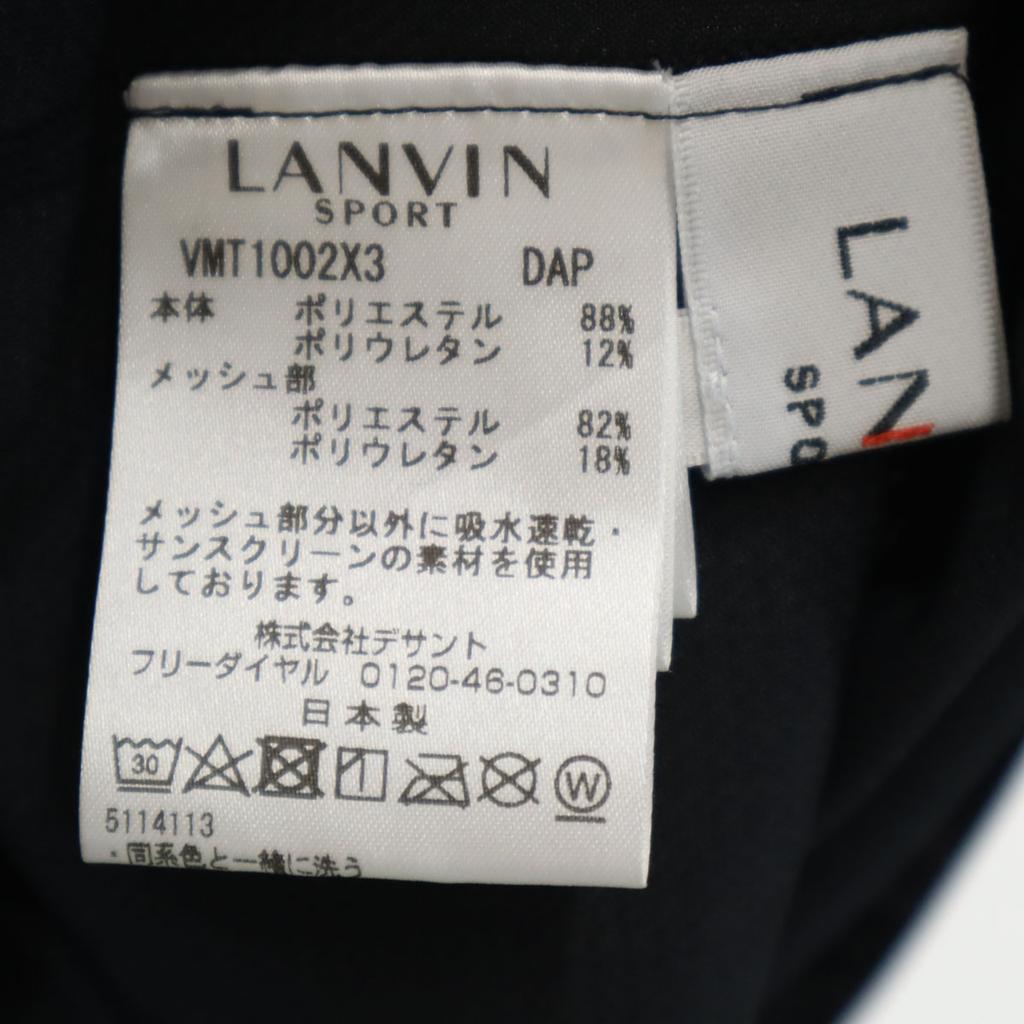 LANVIN SPORT Golf Long Sleeve Inner Wear 40 Charcoal Men's Used