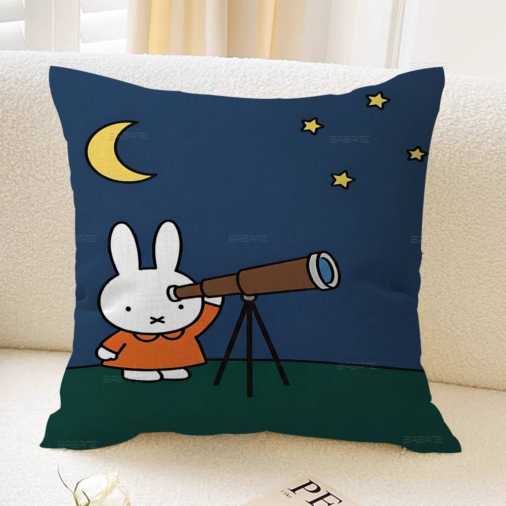 Cartoon Mmiffy Cute Pillow Gifts Home Office Furnishings Bedroom Sofa Car Cushion Cover Case xcm