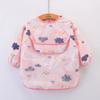 Cartoon Animal Waterproof Baby Apron for Infant Long Sleeve Children Feeding Scarf Apron Smock Bandana Bibs Burp Cloth