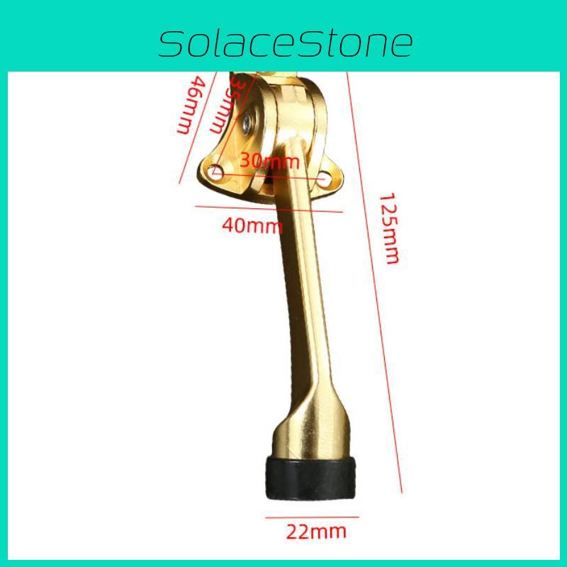 Modern Minimalist Zinc Alloy Door Stopper For Bedroom And Bathroom Use