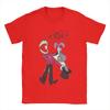The Amazing Digital Circus Men T Shirts Pomni Ragatha Caine Vintage Tee Shirt Short Sleeve T-Shirt Cotton Printed Clothing