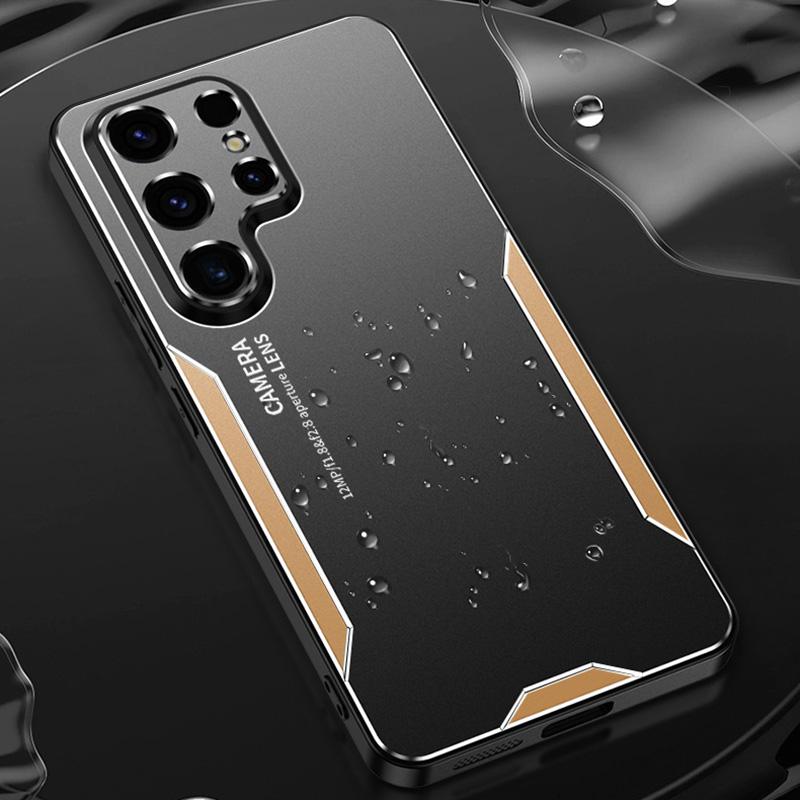 For Samsung Galaxy S23 Ultra Case Military Aluminum Alloy Cover Wholesale Cell Phone Accessories