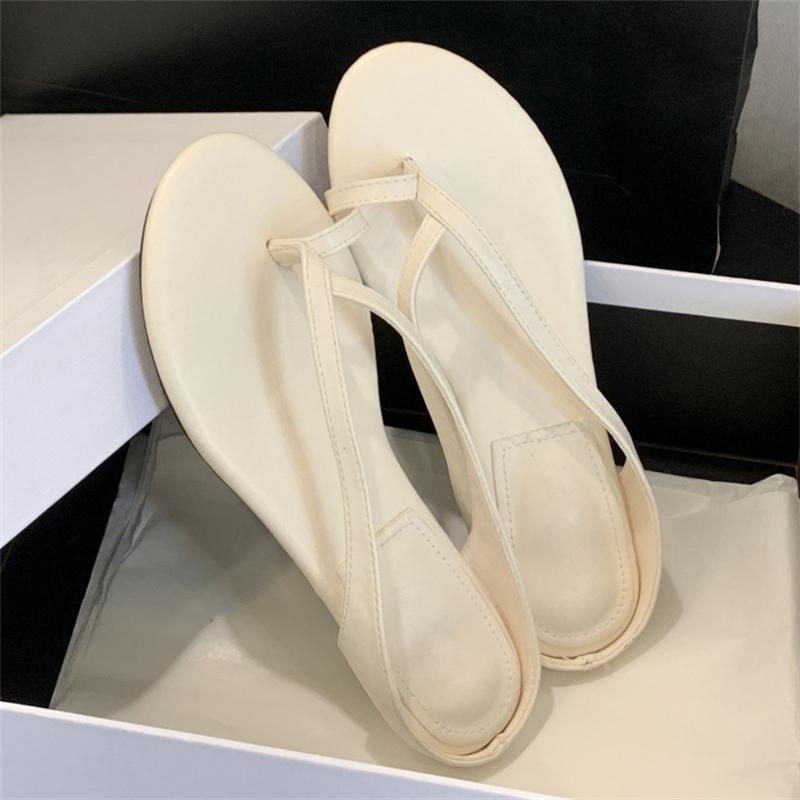 Fashion Eilyken Summer Shallow Round Clip Toe Slippers Woman Party Dress Low Heels Casual Shoes Fashion Flip Flops Zapatos De Mujer