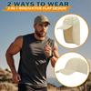 UPF Waterproof Sun Hat Foldable Unisex Baseball Cap with Neck Flap for Running [EINSKEY] 50+ - Beach, Golf, Hiking, Fishing,