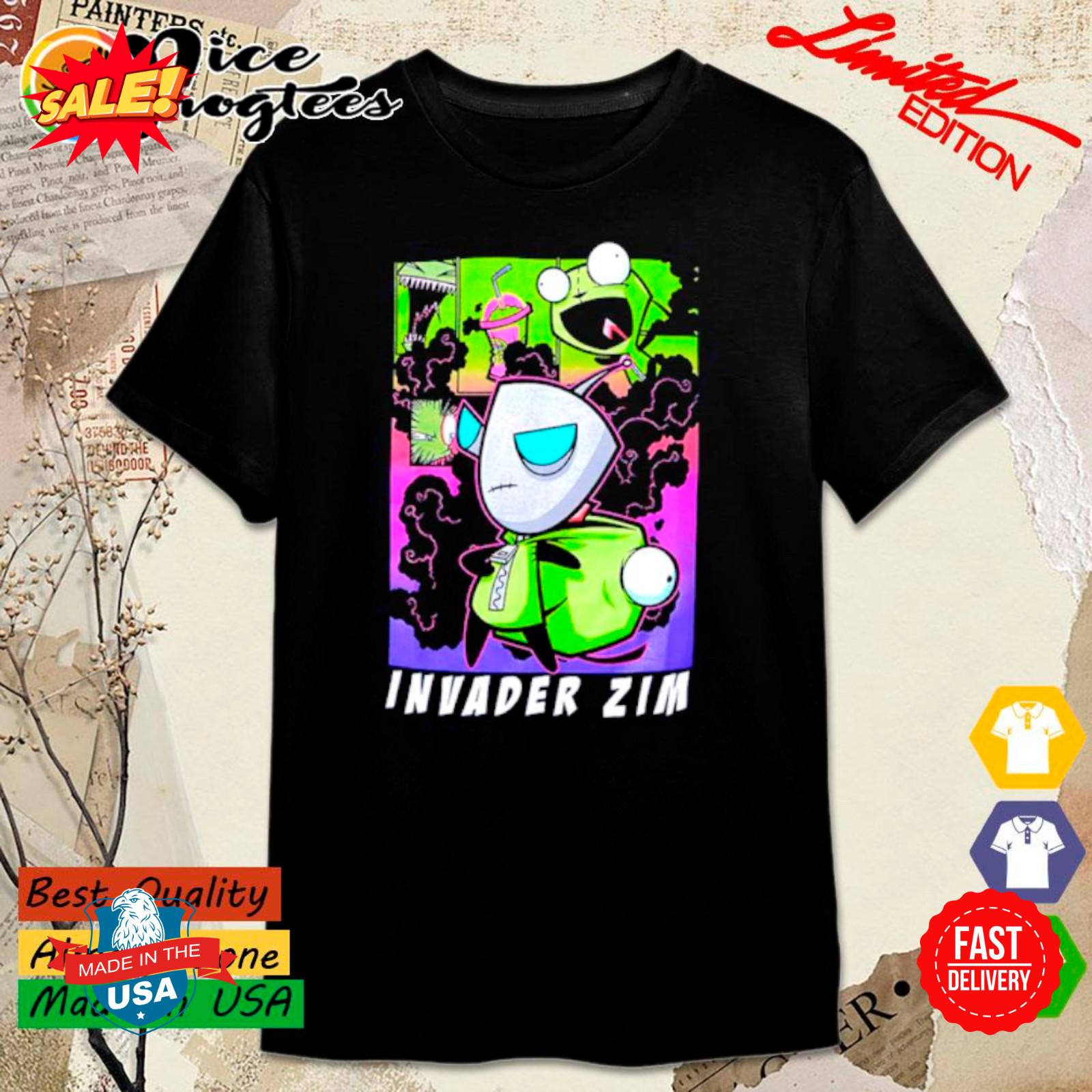 Invader Zim GIR Unzipped shirt S-5XL M