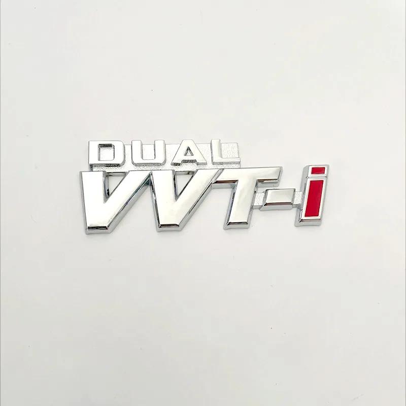 New 3D Metal Car Sticker Emblem Badge For TOYOTA Dual VVT-i VVTI Camry COROLLA YARiS Rav4 Ralink REIZ CROWN PRIUS REIZ Avensis