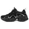Stamina V3 Fabric Synthetic Leather Mecha Shoes Generation Three Sports Comfort Low Top Casual Shoes Women Sneakers Black 896151-BBK