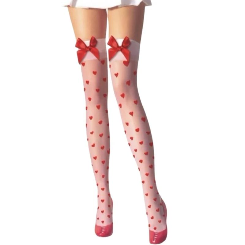 Sexy Knee High Socks Women's Compression Stockings Summer High Socks Long Hosiery Women Knee-socks Leggings Printed Stocking