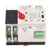 AC110V 100A Dual Power Automatic Transfer Switch, 35mm Rail Mount, 2P ATS Generator Transfer Switch