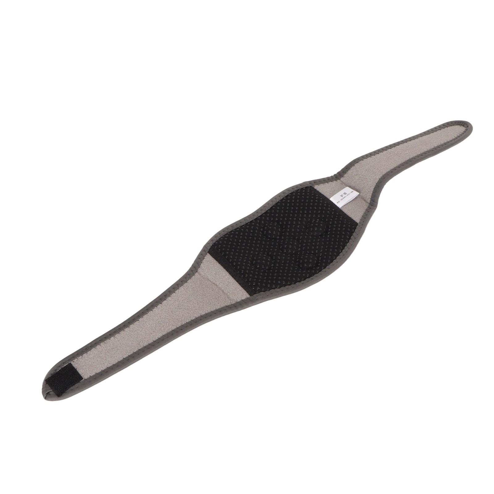 

Грелка для шеи 5 магнитов Крючок и петля Противоскользящая Легкая Дышащая Самонагревающаяся Шея серый