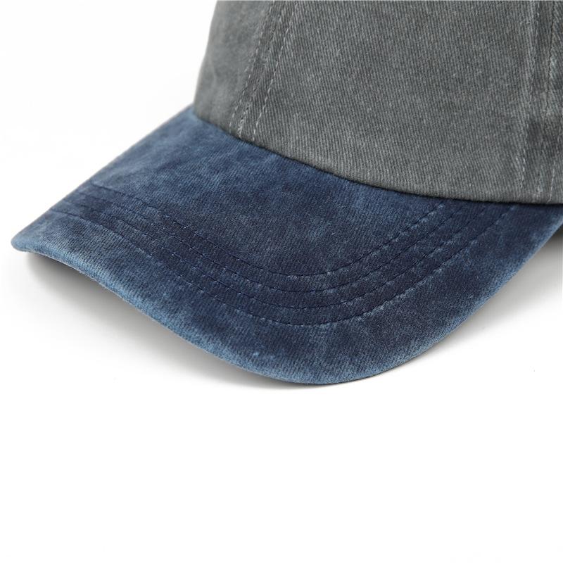 Unisex Versatile -matched Washed Baseball Hat Men and Women's Casual Sports Light Plate Cap Spring Summer Snapback Sun Hats