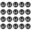 2/5/10Pcs 14mm Car Remote Key Fob Emblem Badge Radio Button Sticker For Honda Fit Mugen Insight Type S R VTEC DOHC Modulo Vezel Legend RR Si