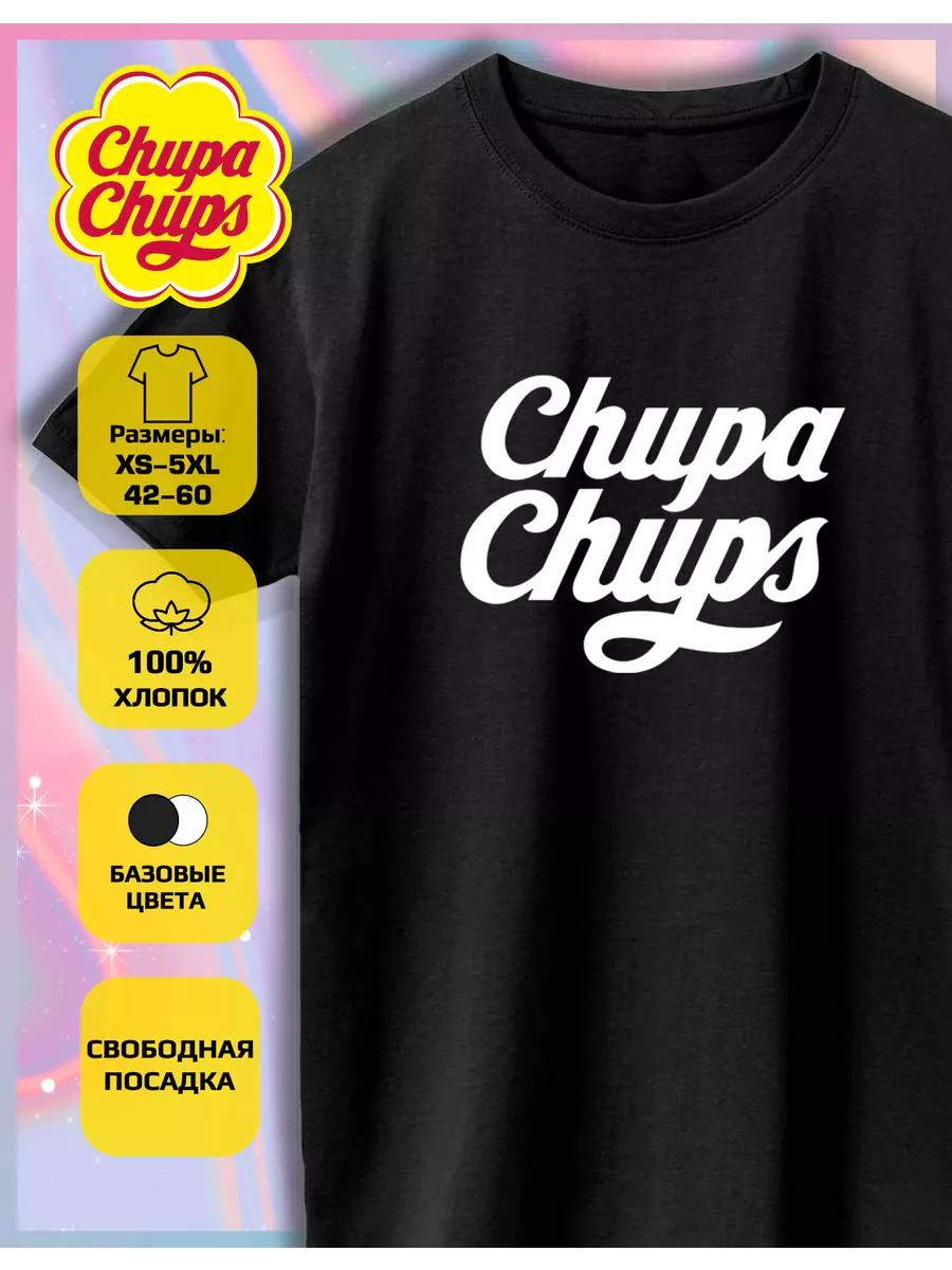 Футболка с принтом Chupa Chups S