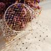 Mysterious Mesh Drill Jewelry Fashion Ol Party Banquet Party Hair Accessories Headband White