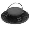 Solar Shed Light 2 In 1 Wall Mounted Ground Insert Round Shape ABS Exterior Front Porch Security