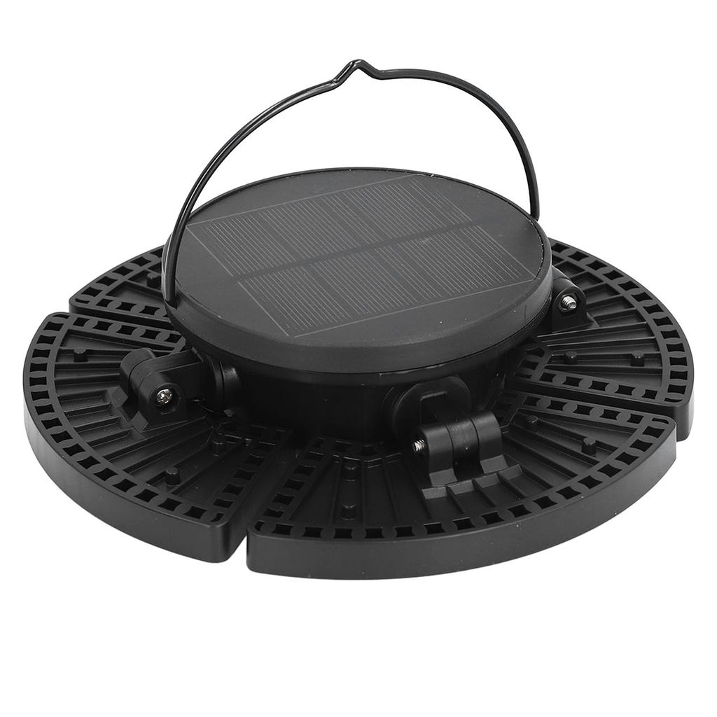 Solar Shed Light 2 In 1 Wall Mounted Ground Insert Round Shape ABS Exterior Front Porch Security